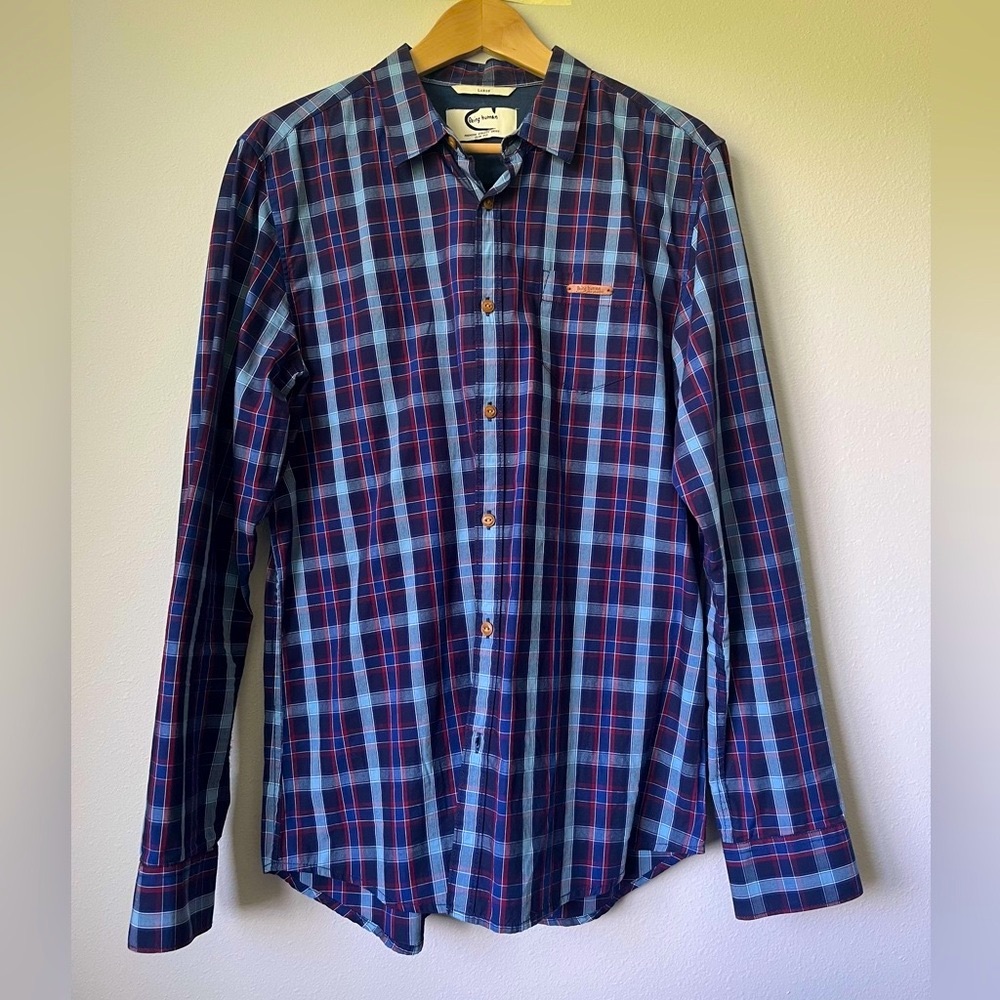 Being Human Mens Large Slim fit shirt